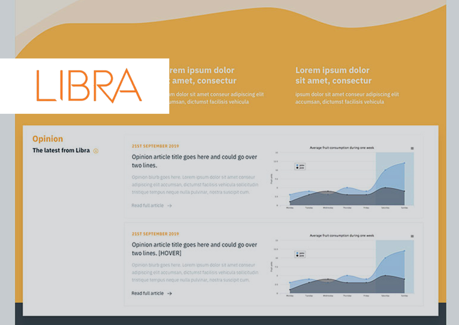 Redesigning investor application for Libra