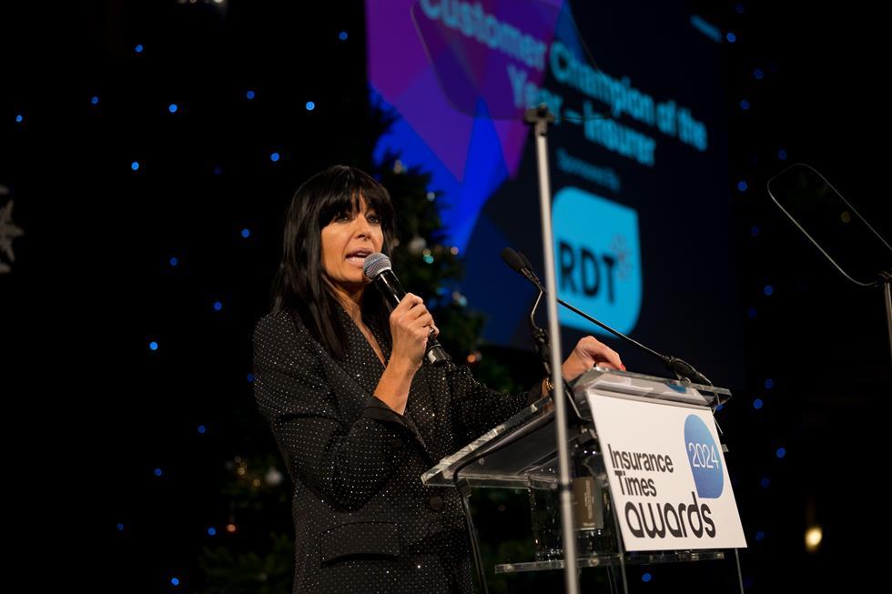 Director Simon Fenn judging the 2025 Insurance Times Awards