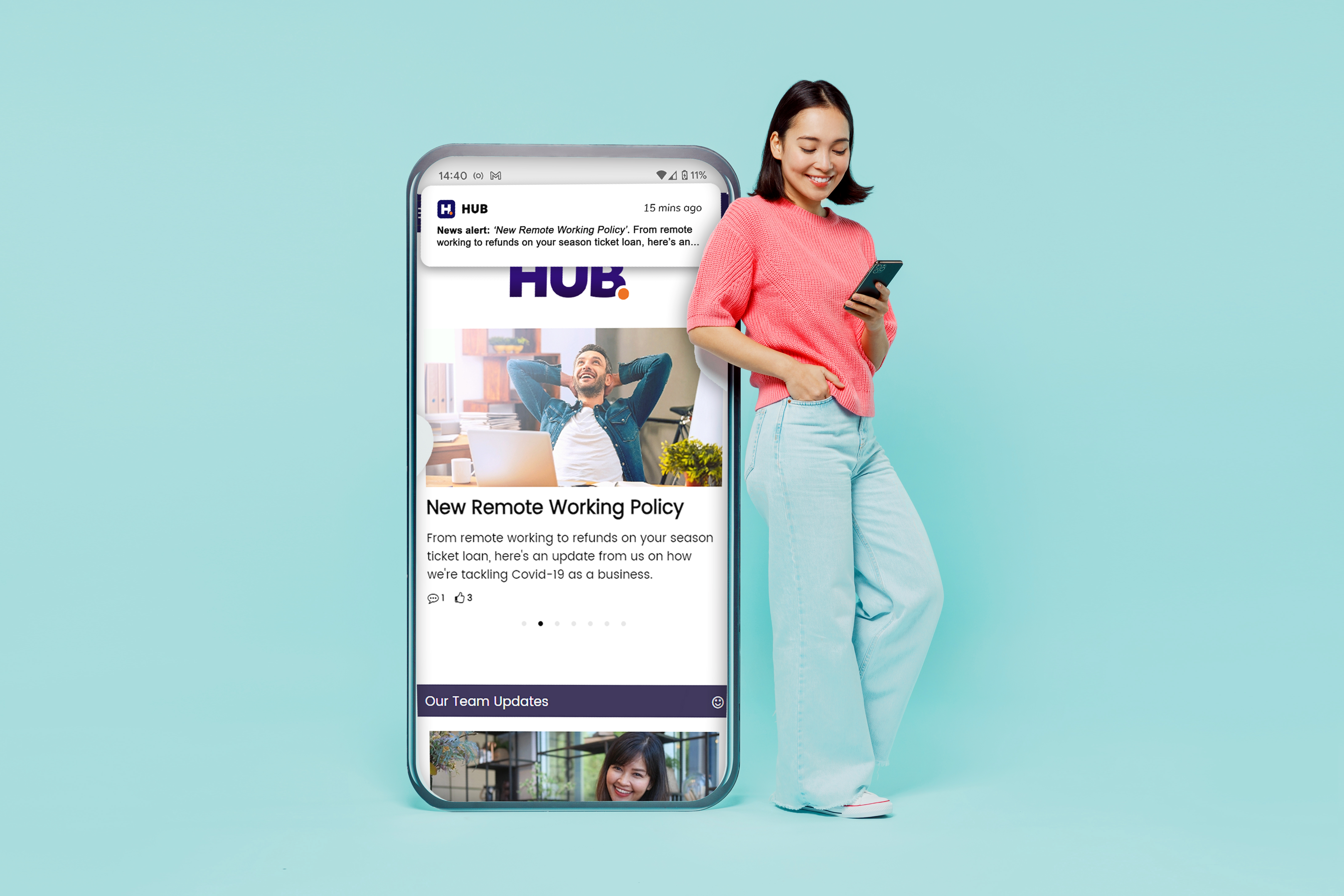 mobile employee intranet